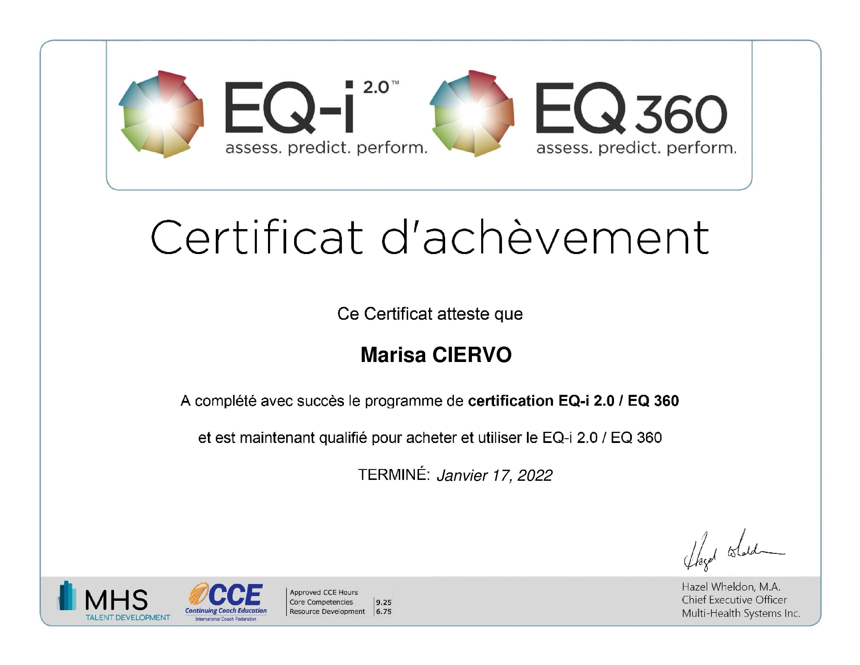 EQ certificate-preview-Marisa Ciervo